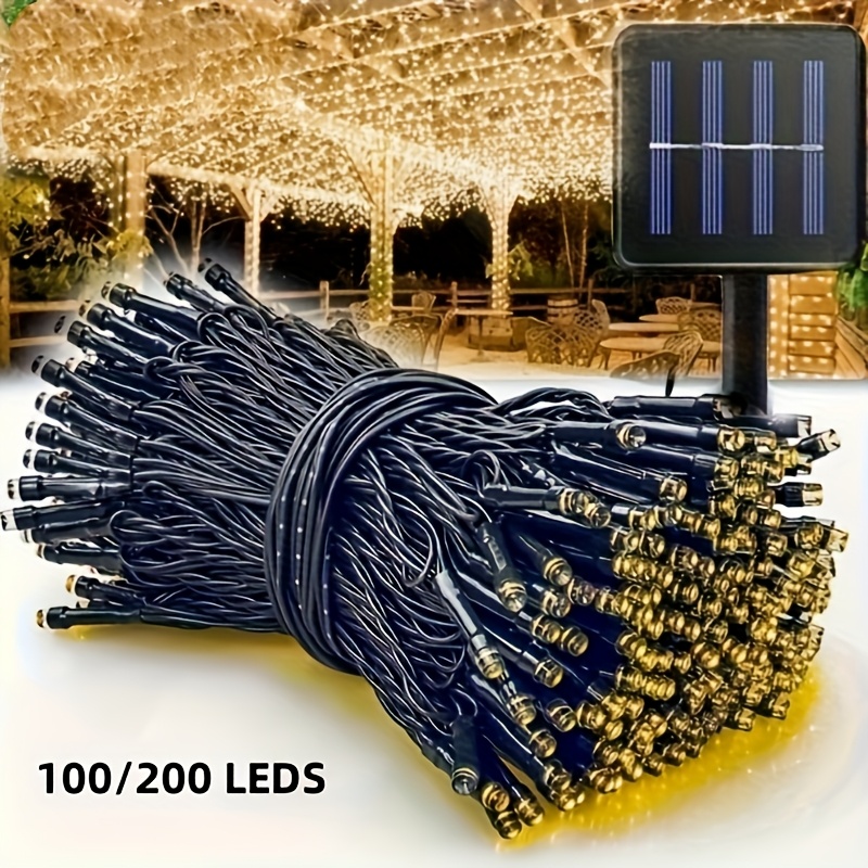 1pc Solar-Powered Space-Themed String Light - Perfect for Garden, Patio, Party, Yard, Window, Easter and Christmas Decorations with Nickel Battery and Special Functions