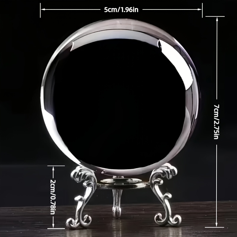 TEMU Personalized Custom 3d Photo Crystal Ball With Metal Stand Engraved Picture Keepsake Wedding Anniversary Memorial Gift