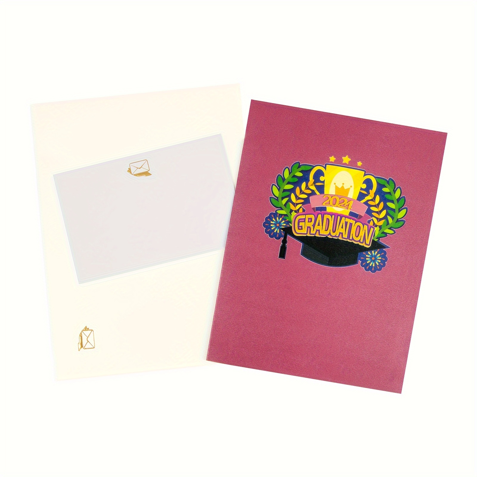 Pop Graduation Greeting Card Congratulations Celebration - Temu