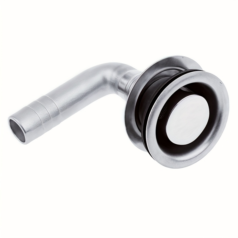 90° Edelstahl-Entlüftungsanschluss Für Bootskraftstofftank – Ø 1,6cm, 316 Edelstahl, Für 5/8" Schlauch