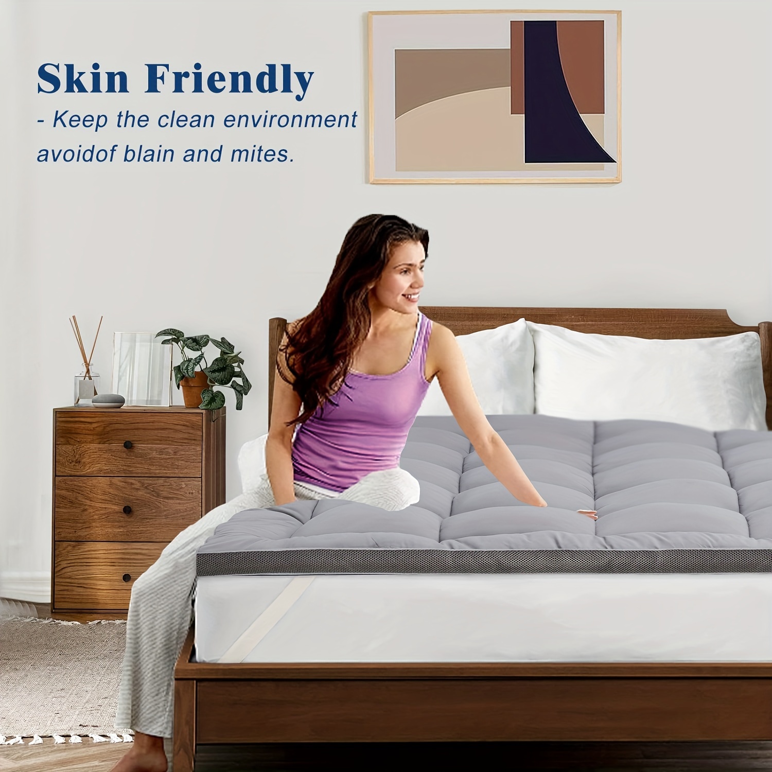 air flow mattress topper