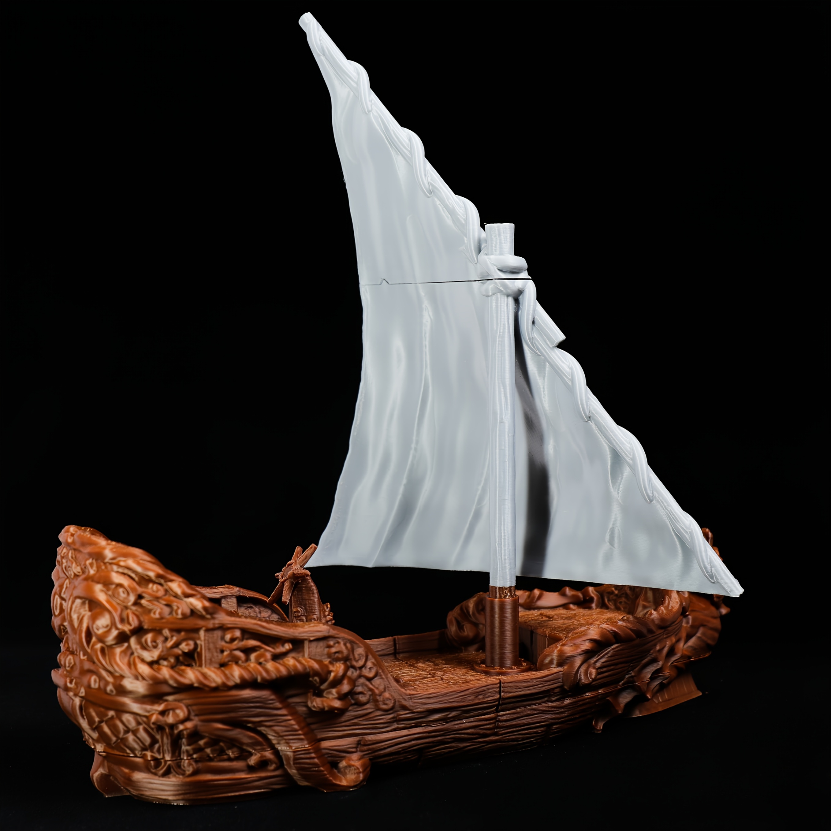 

Rpg Ship Miniature - Boat For Role Playing Games