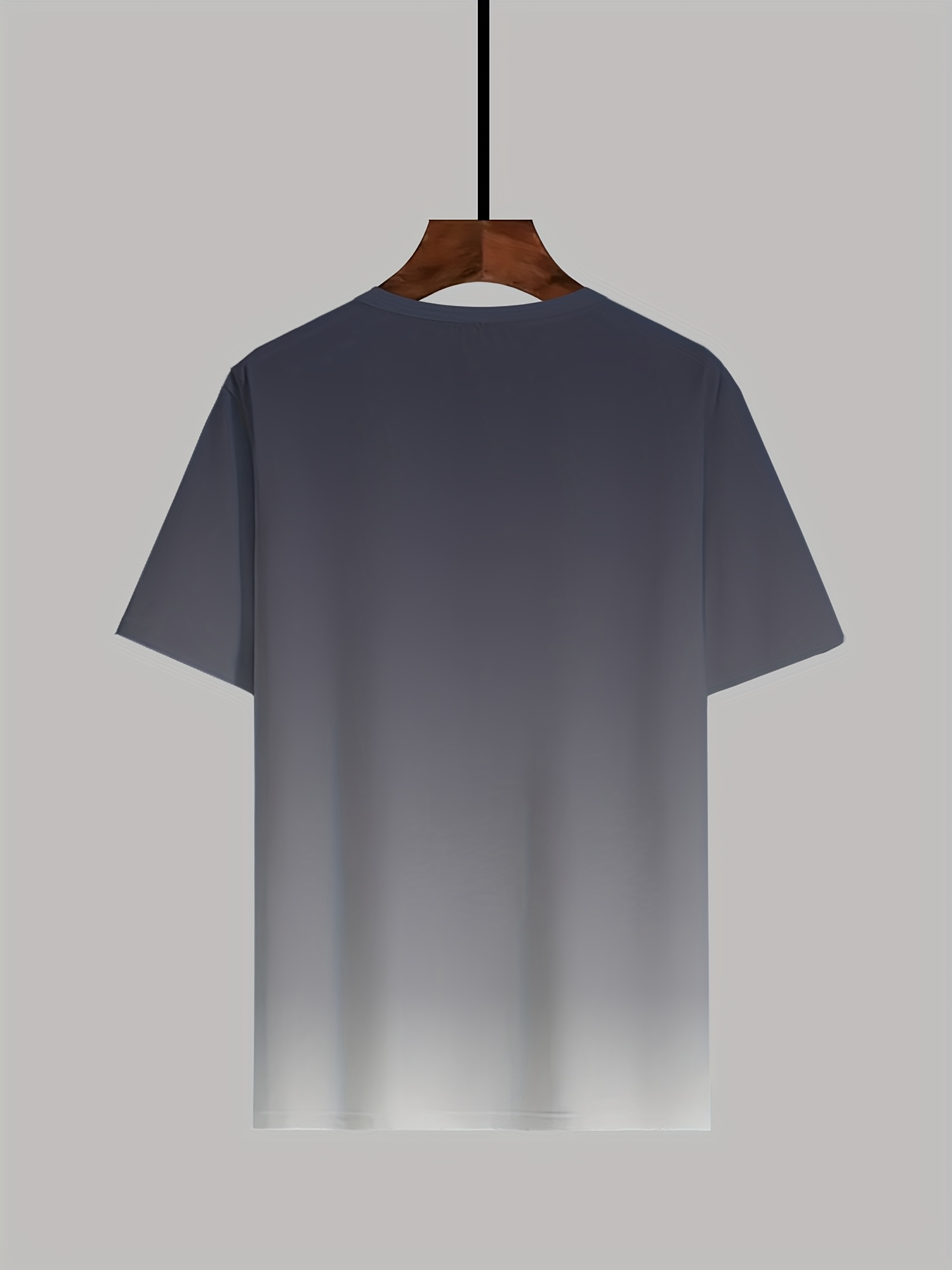 Men'S Hip-Hop Cartoon Animal Print T-Shirt, Casual Crew Neck Short Sleeve Top, 100% Polyester Knit Fabric, Slight Stretch, Regular Fit, Summer Streetwear for Running & Daily Wear, Plus Size