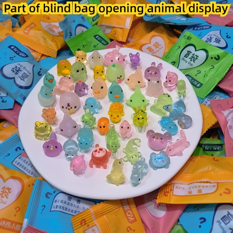 

20pcs -the-dark Surprise Blind Bags - Unique Resin Charms For & Handbag Accessories