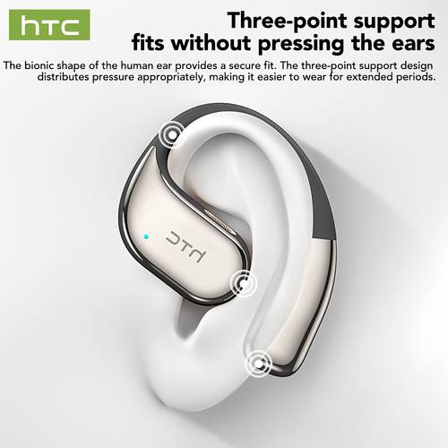cuffie wireless ad orecchio htc, traduzione ai reale in 135 lingue, auricolari traduttore wireless 5.4 con della batteria ultra-