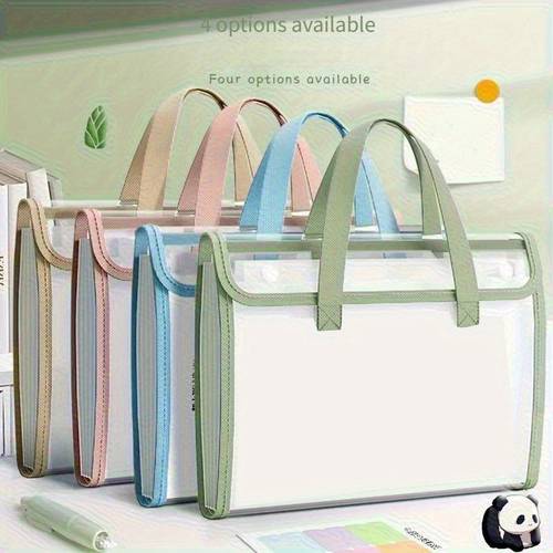 this portable expandable accordion file folder has 13 pockets and is suitable for a4 sized envelopes file storage boxes file bags organizers and is suitable for and office use