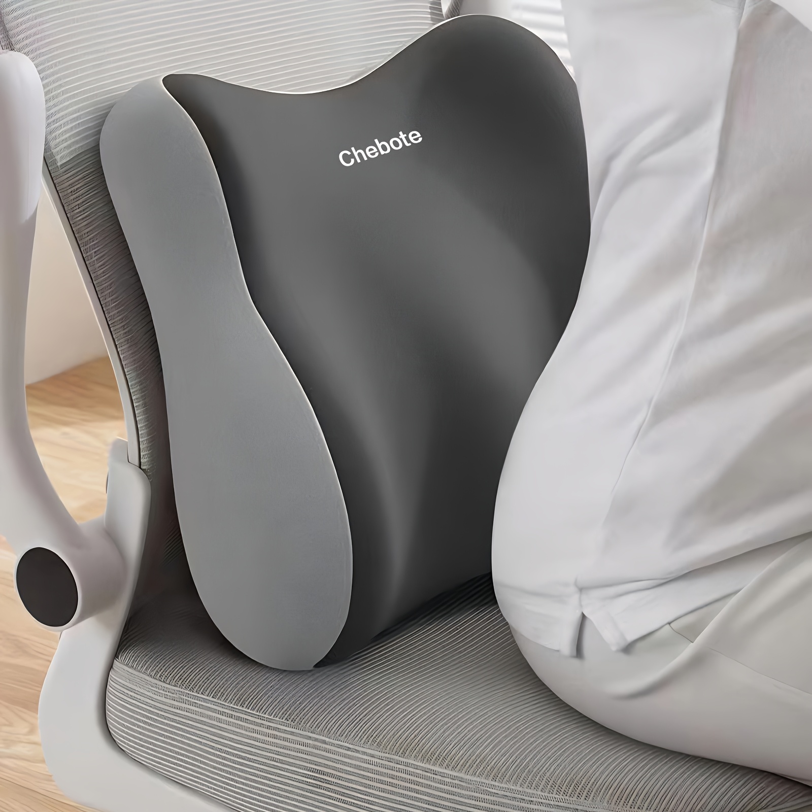 ergonomic lumbar support pillow with memory foam posture   cushion for lower     office chair car seat portable machine washable lightweight lumbar pad with contoured     office use ideal for prolonged sitting lumbar pillow breathable mesh   seating portable pillow durable construction remote workers Product details 2