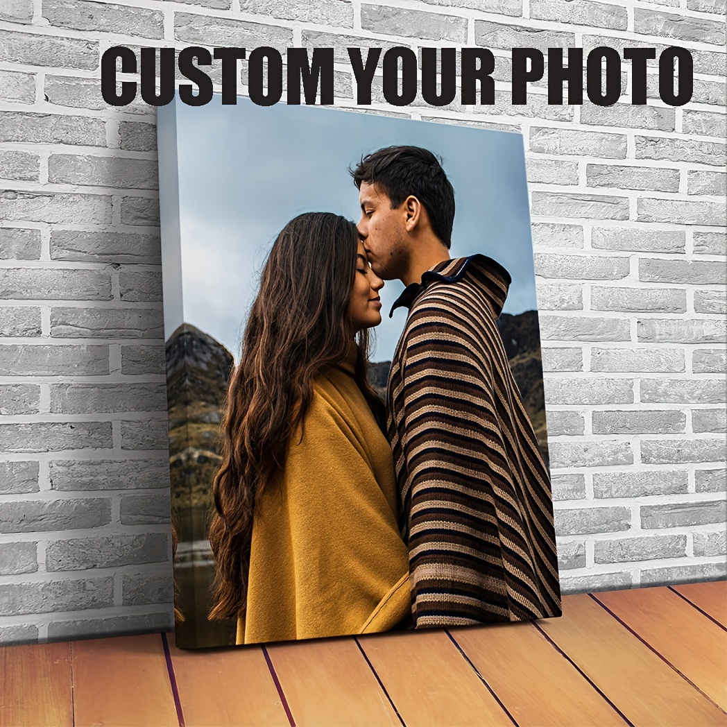 

Personalized Canvas Art Prints - Custom Wall Decor With Your Photos, Perfect Gift For Christmas, Valentine's, Mother's & Father's Day, Room Decor