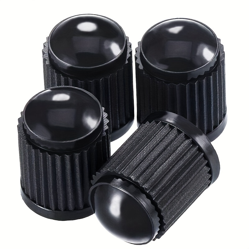 Tapas de Plástico para Válvula Negro