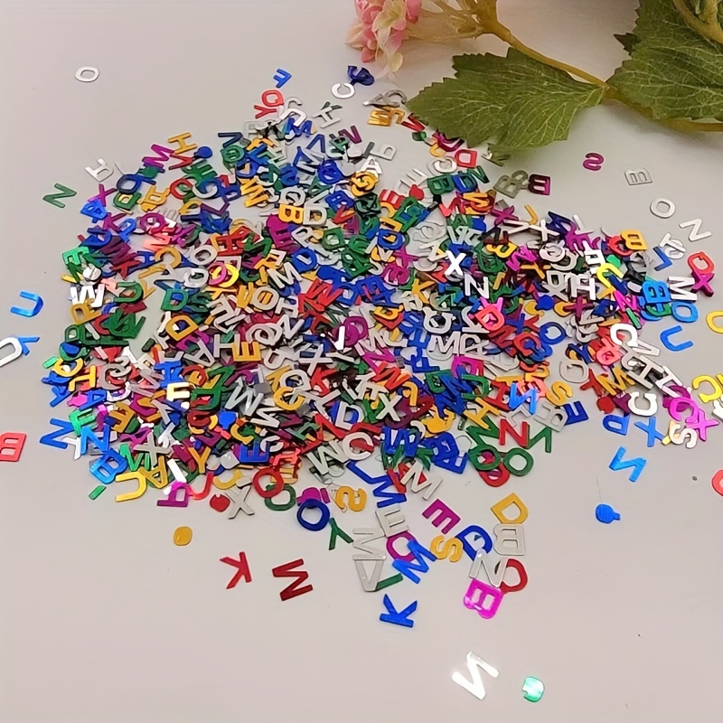 15g Confetti 24 Letters Decoration Confetti