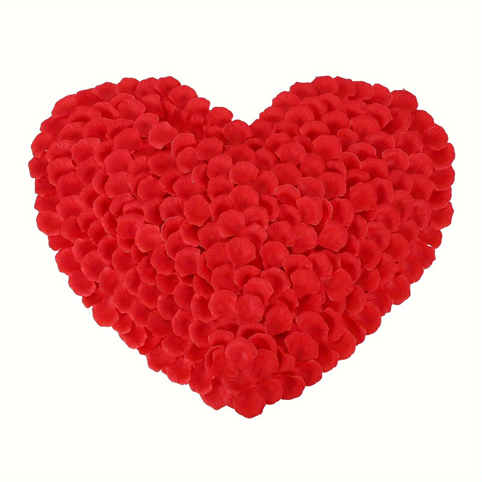 

1000pcs Artificial Rose Petals For Valentine's Day, For Her/him, Set, Wedding, Engagement, Party