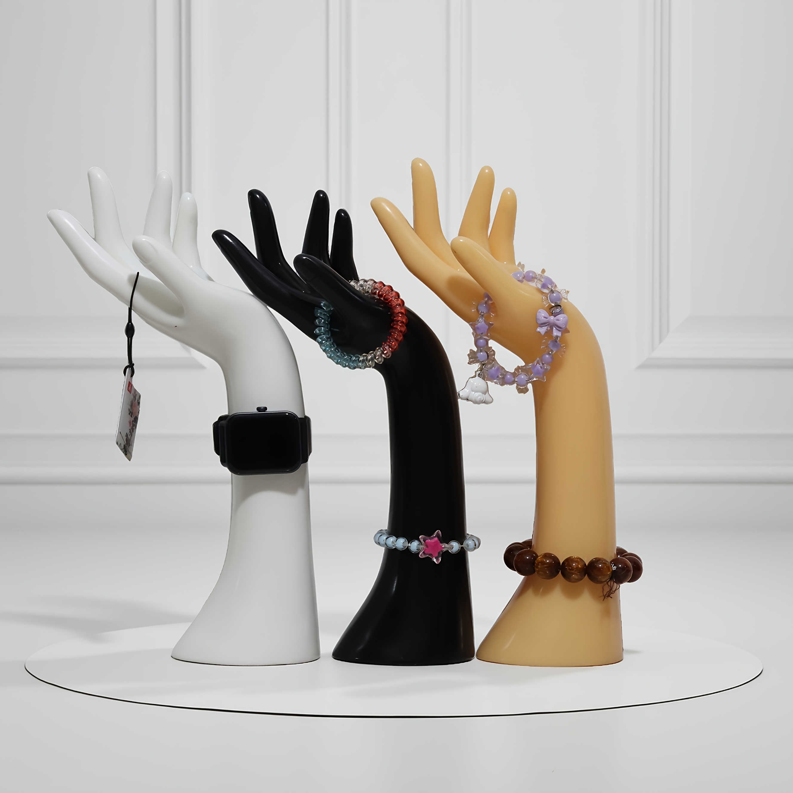 High-End Abstract Glove Jewelry Ring Display Stand