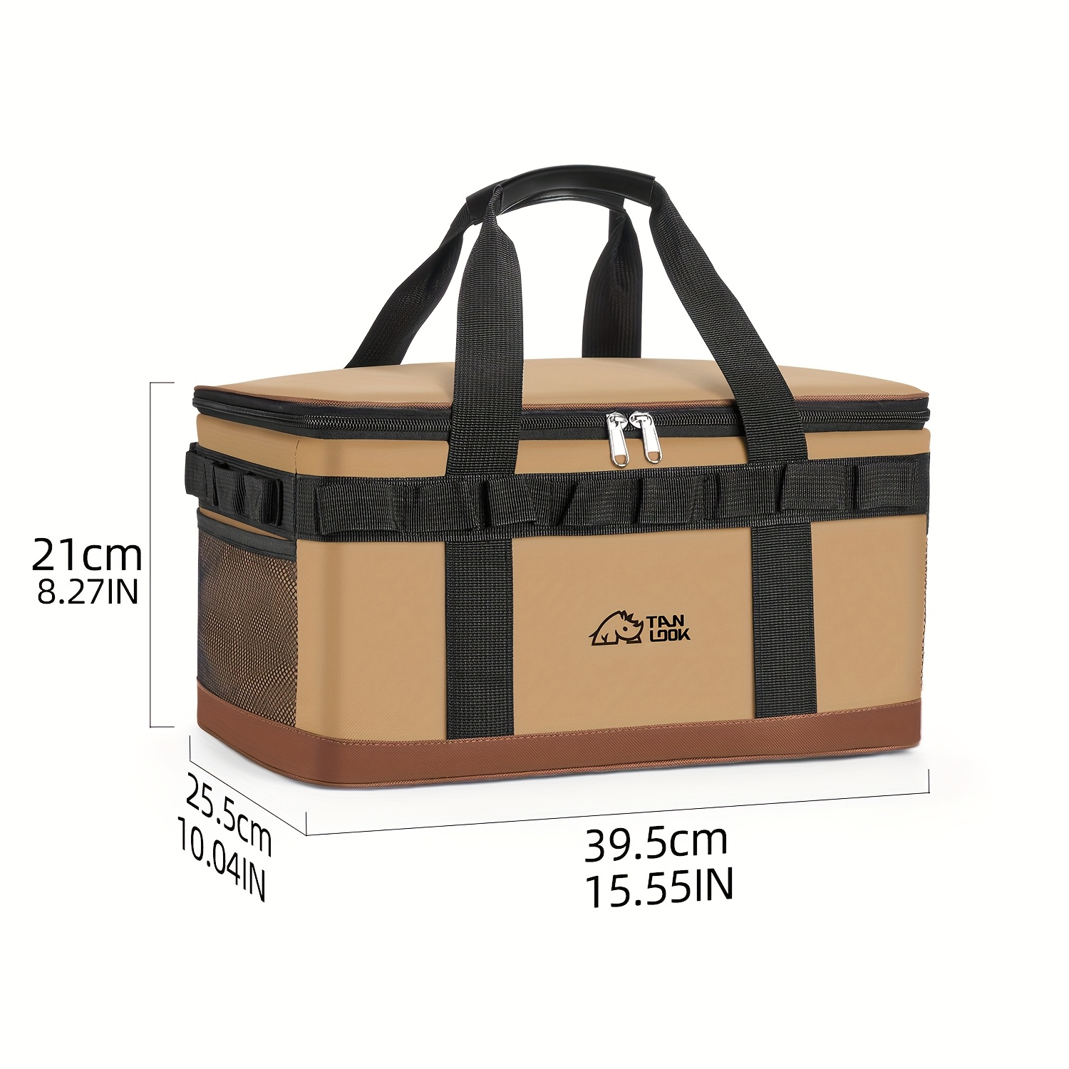 TEMU Insulated Bag, Portable Cooler Box, Outdoor Insulated Box, Car Refrigerator Bag, Large Capacity Cooling Bag, Not Come Into Contact With Food.