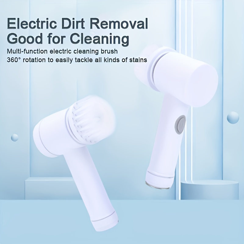 electric pot brush for household kitchen handheld fully automatic pot dish and plate scrubbing powerful in removing scale and grease non stick to oil multi functional cleaning brush Product details 7