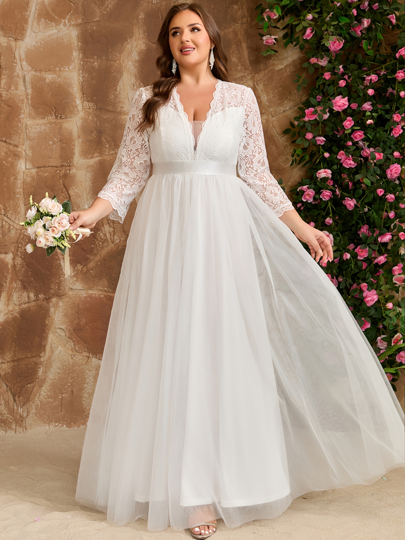 plus size bridal shower dresses with sleeves 30 Stylish Plus-Size Bridal Shower Dresses for Brides