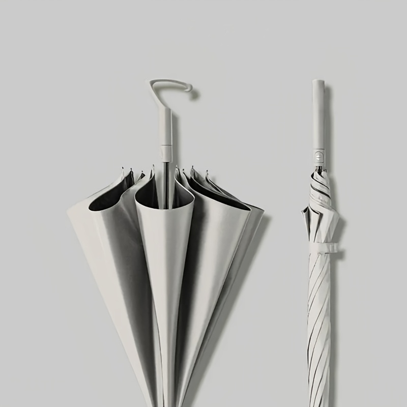 TEMU Fully Automatic Long Automatic Collection And Windproof Sunscreen, Sunscreen, Anti -wind -resistant Man Business Woman