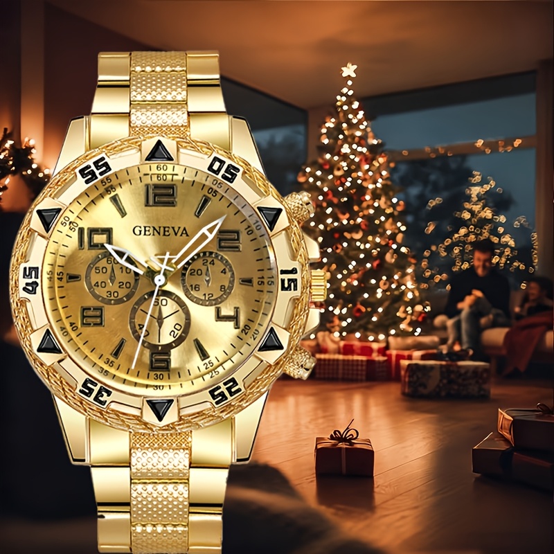 Image of 1pc Men's High-end New Casual Versatile Fashionable Retro Round Watch - An Essential Accessory For Casual Business, Daily Outfits, Trendy , , Durable Watch, Suitable For Occasions