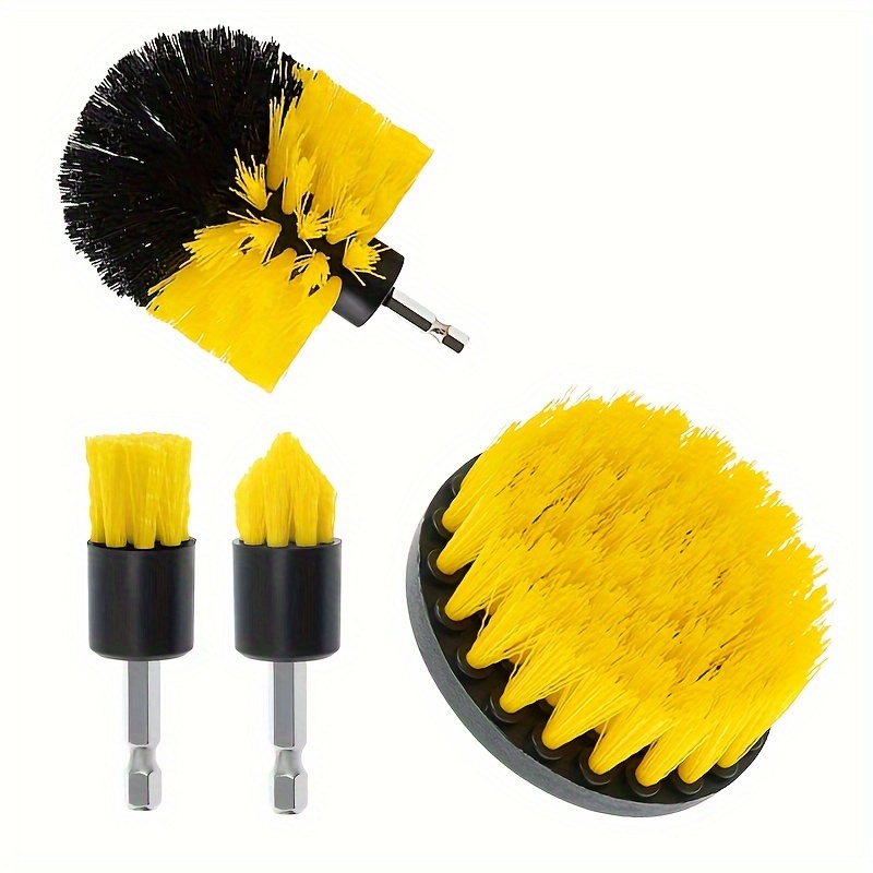 E-shop 15-tlg./9-tlg./4-tlg. Elektrisches Reinigungsbürsten-Set mit verlängerten Aufsätzen, Mehrzweck-Scheuerbürsten-Set für Fugen, Böden, Wannen,