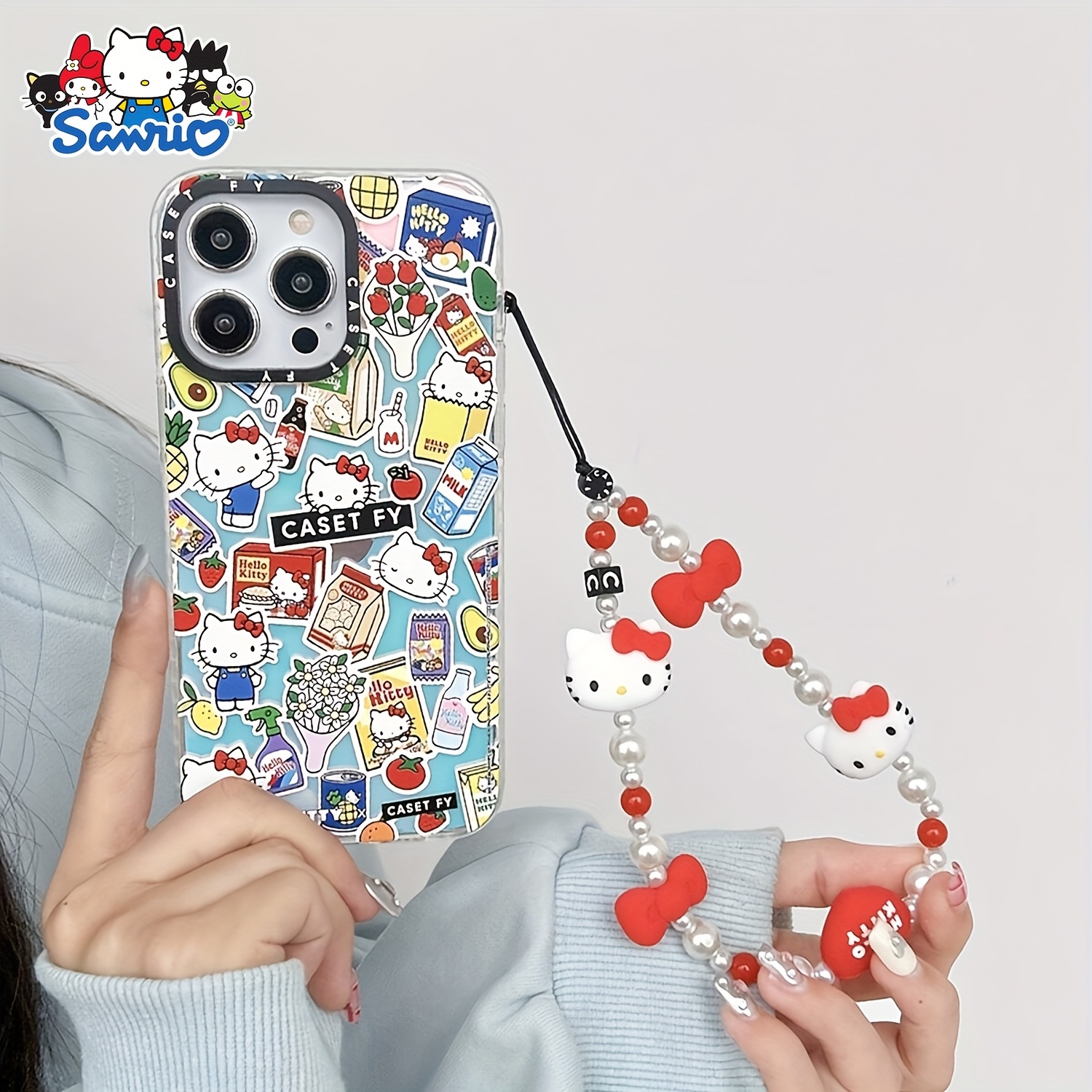 1pc cute cat paw print phone charm pink kitten wrist strap Temu