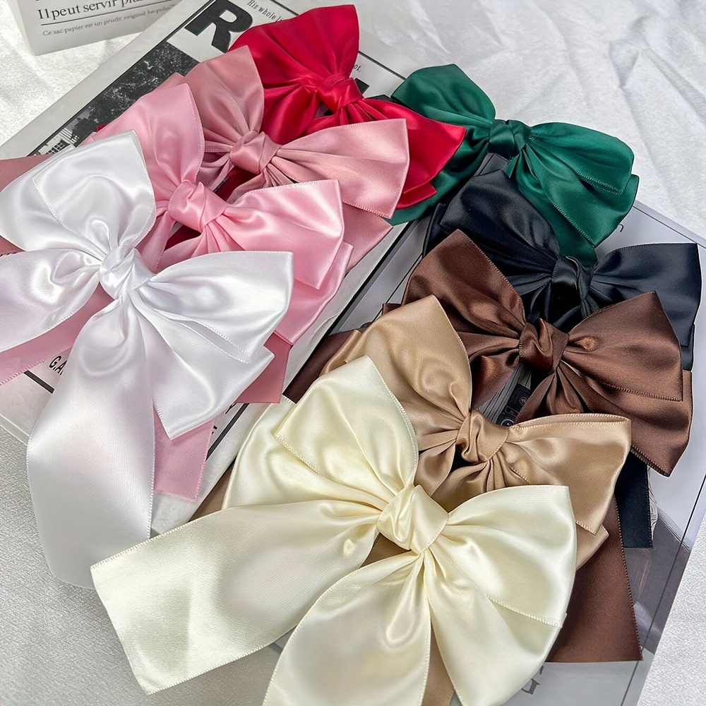 

9/5/3pcs/set Sweet Bow Hairpin, Hairpin, Ponytail Tie Hairpin, , Hairpin Headpiece