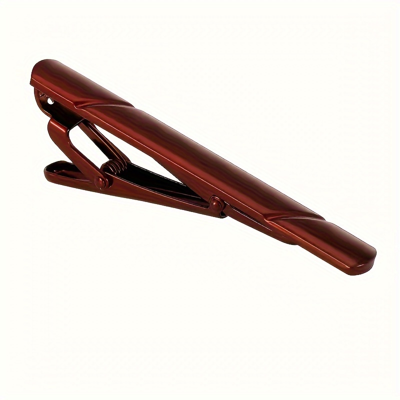 TEMU “elegant” Men’s Fashion Alloy Tie Clip - Simple And Elegant Wedding & Party Accessory With Customizable Name