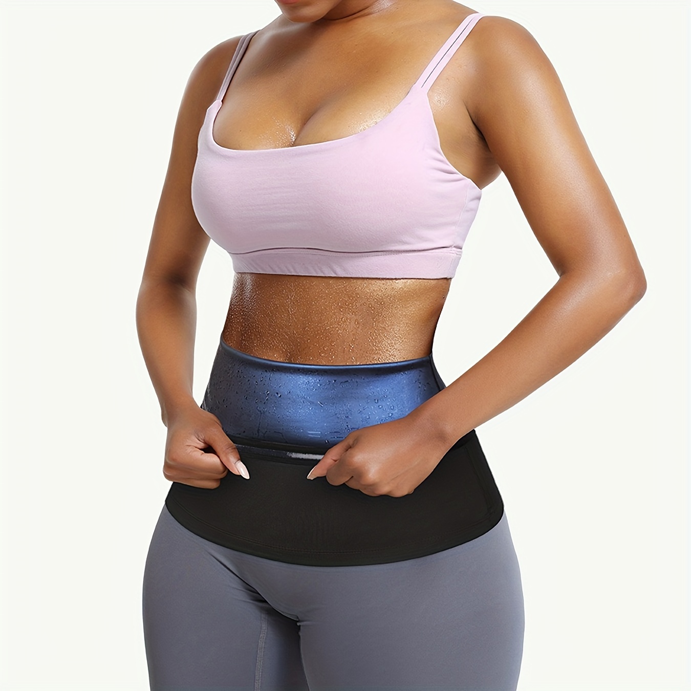 ShreejiIH Super Slimming Belt for Women Stretch Hot Body Shaper Tummy Waist  Trimmer Slimming Belt Free Size Skin