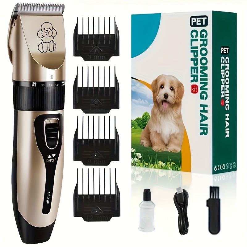 professional pet grooming clipper for dogs and cats same model as pet shop electric clippers with adjustable     designed for teddy and cat haircuts