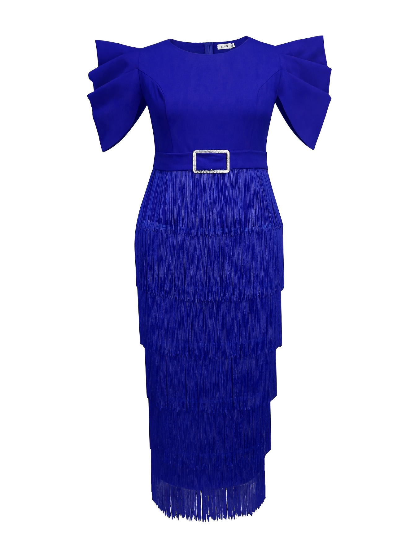 womens bodycon tassel dress formal party belt elegant - Temu Mexico