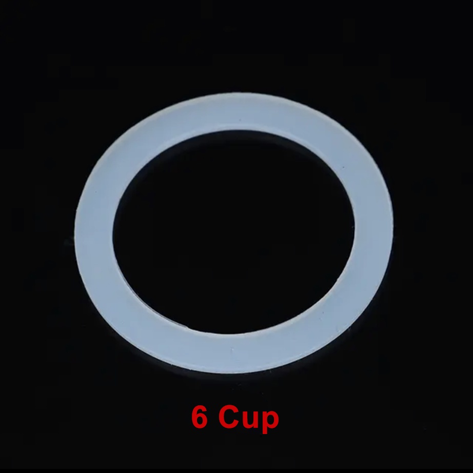 TEMU 1pc, Coffee Rubber Ring Gasket Set Flexible Washer Gasket Ring Replacenent For Cups Pot Espresso Coffee Makers Part