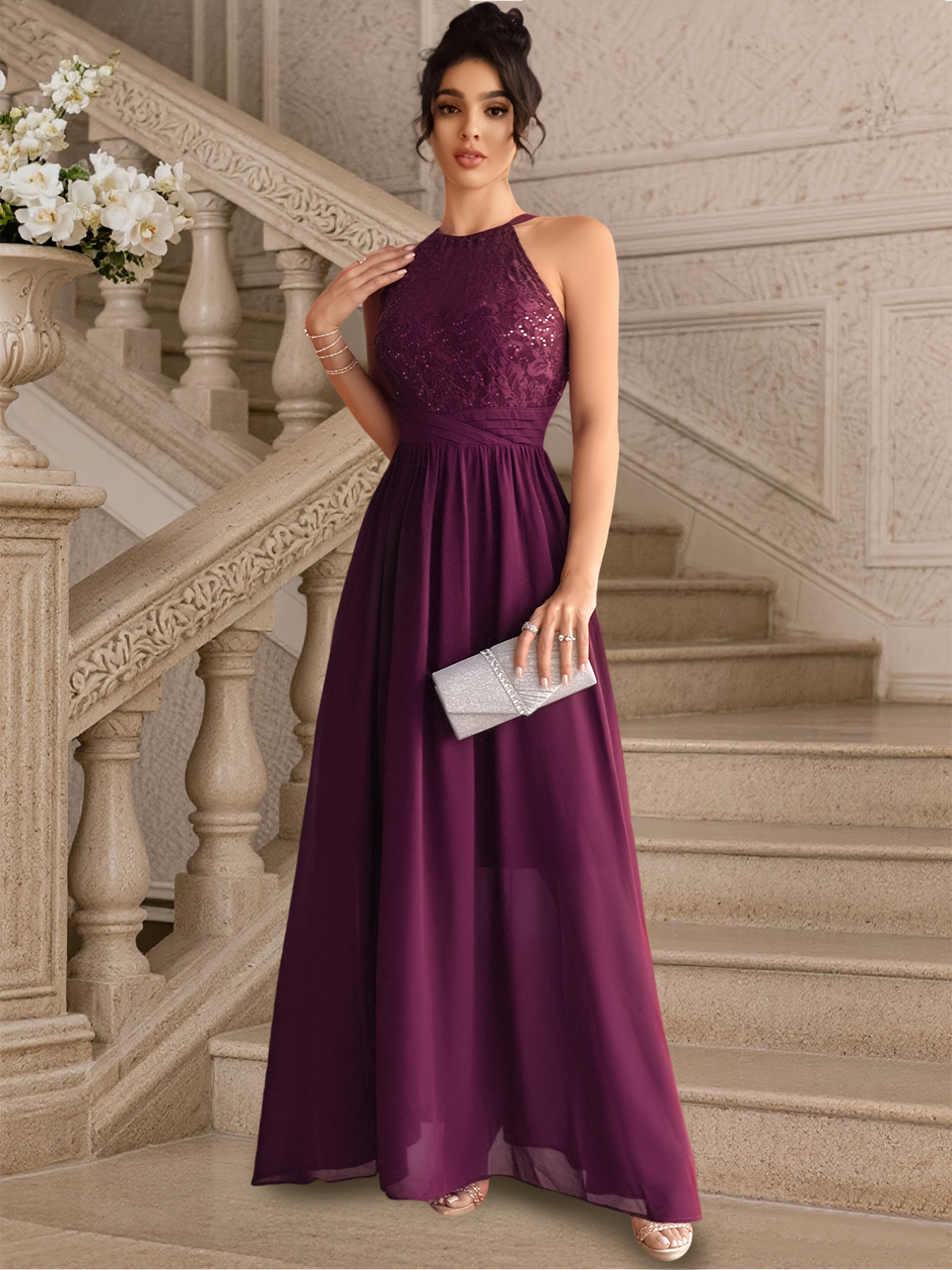 formal dresses for weddings sold on Temu Australia