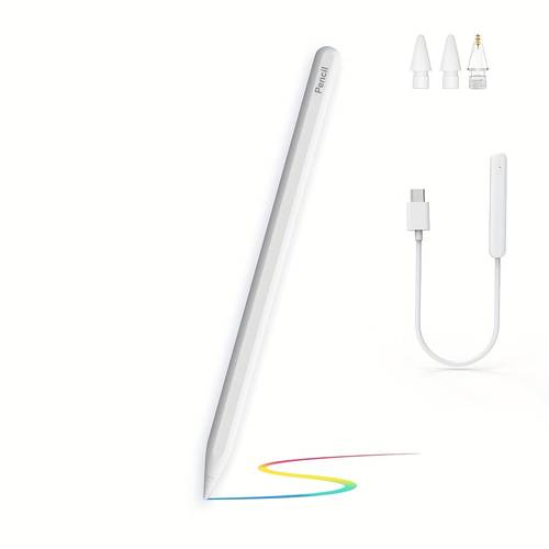 for ipad handwriting pen full screen anti touch tilt sensor for ipad pencil magnetic wireless charging pencil compatible 2018 2025 for ipad pro 11 12 9 13 for ipad 11 10 6 for ipad mini 5 6 7 for ipad 4 5 6