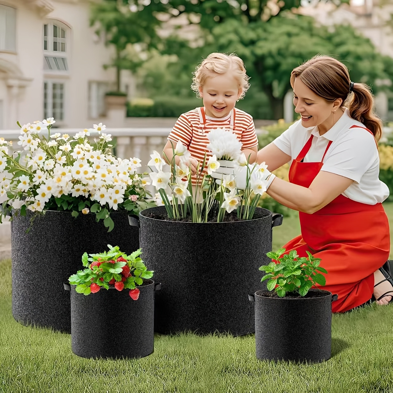 7 gallon plant pot sold on Temu Mexico