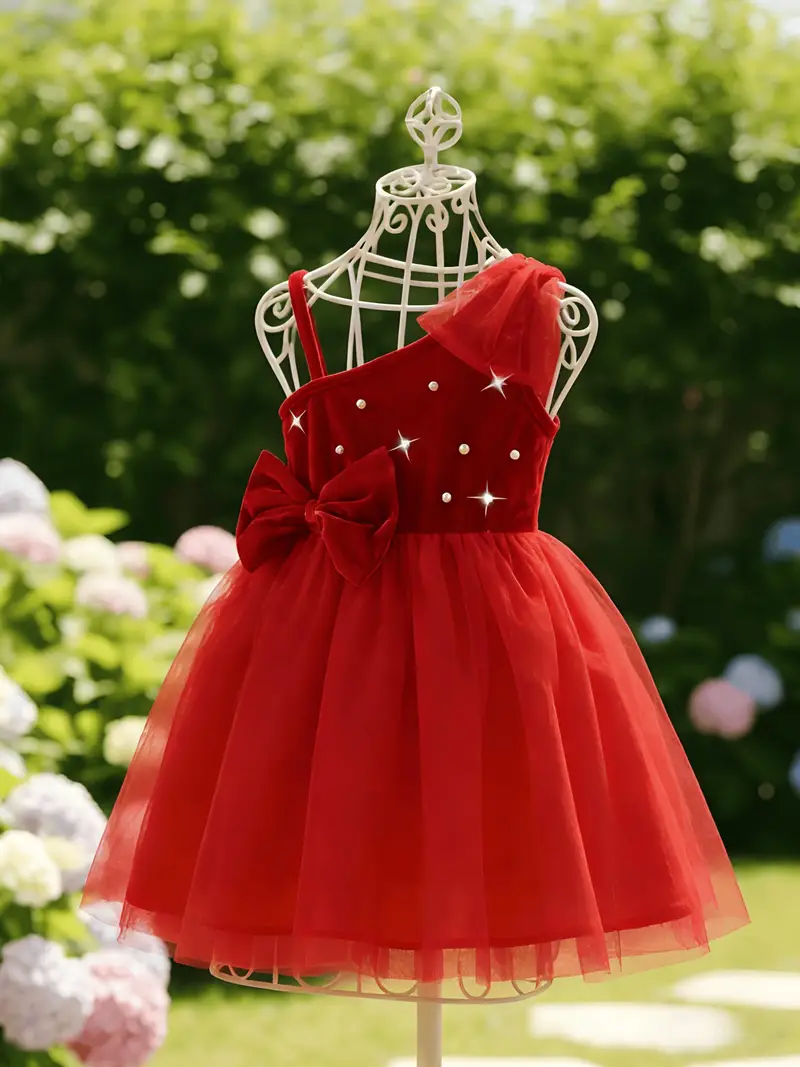 4 7 years girls clothing red dress girls seasonal childrens - Temu Mauritius 4 7 years girls clothing red dress girls seasonal childrens - Temu Mauritius