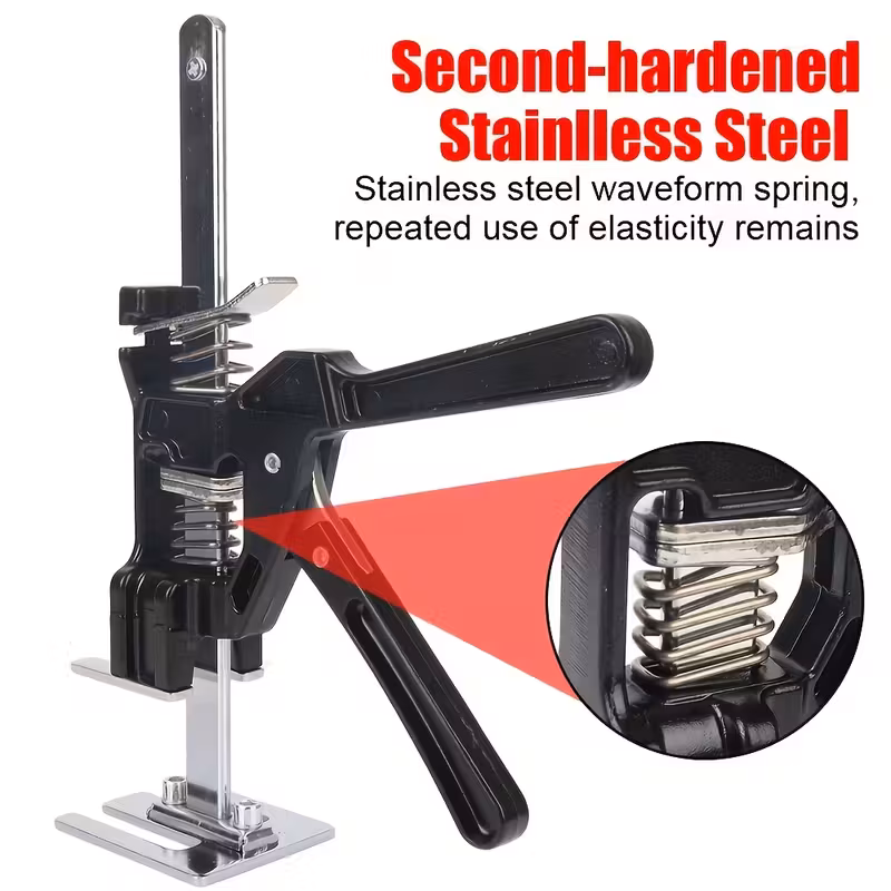 1  function labor saving arm   wall tile locator height adjustable for doors amp cabinets metal construction fixed bracket no power needed Product details 6