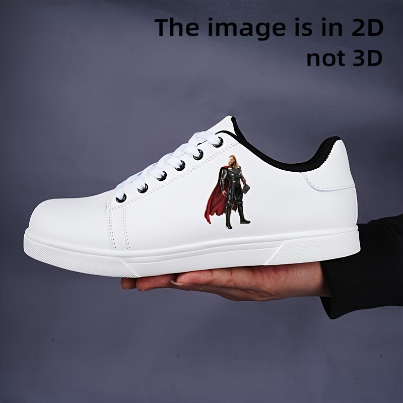 Thor Classic Pattern Ademende Zachte Casual Sneakers met Twistzool