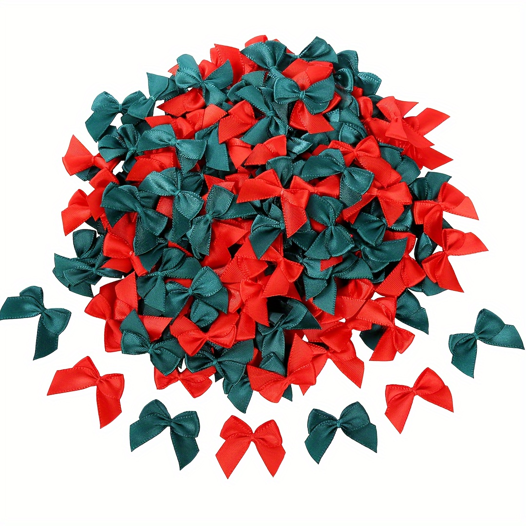 

50pcs & Bows For Christmas, Weddings, Birthdays - For Decorations, Wrapping & Diy Crafts