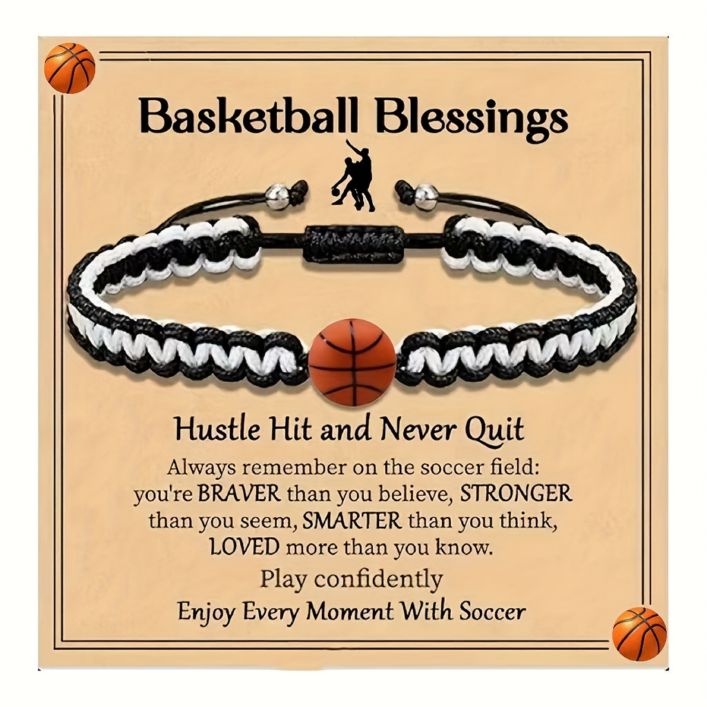Sports Waterproof Bracelet for Victory Celebration, Handmade Gift