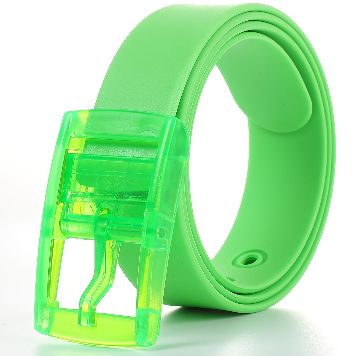 Colorful Silicone Belt with Needle Buckle for Couples