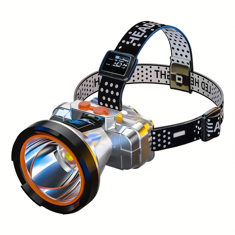 Temu – TEMU Usb Rechargeable Headlamp For Outdoor Lighting, Home Lighting, Camping, Hiking, Night Riding, Fishing