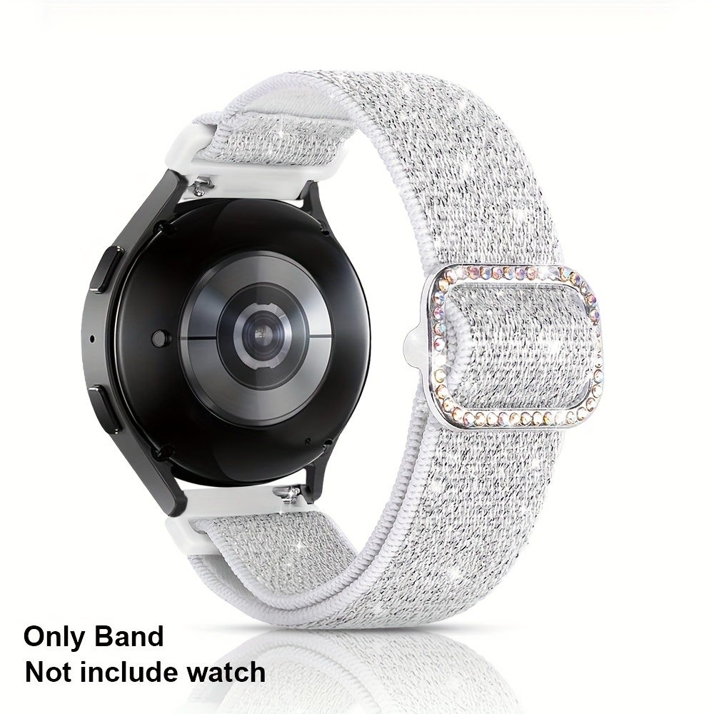 TEMU Bracelets extensibles compatibles pour Samsung Galaxy Watch 7 6 5 4 Fe Band 40Mm 44Mm/Watch 6 4 Classic 47Mm 46Mm 43Mm 42Mm/Active 2, bracelet