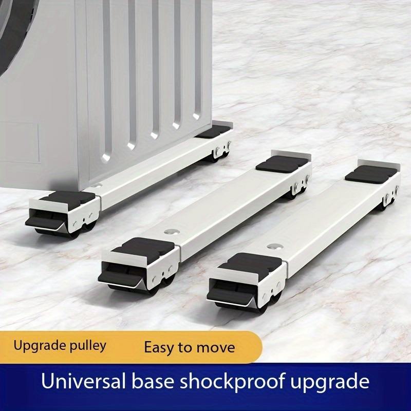 

2pcs Length 45-70cm Steel -vibration Stand, , - Feet, 300kg , Shockproof For Refrigerators And Appliances,