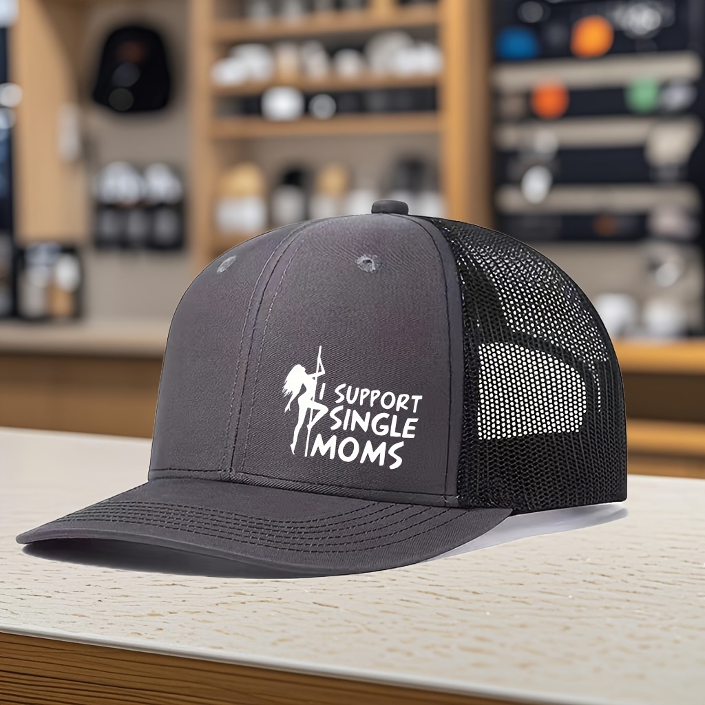 TEMU Casquette de d'été avec un design color-block célibataires, dotée d'un respirante et d'une taille ajustable, convient aux hommes et aux femmes,