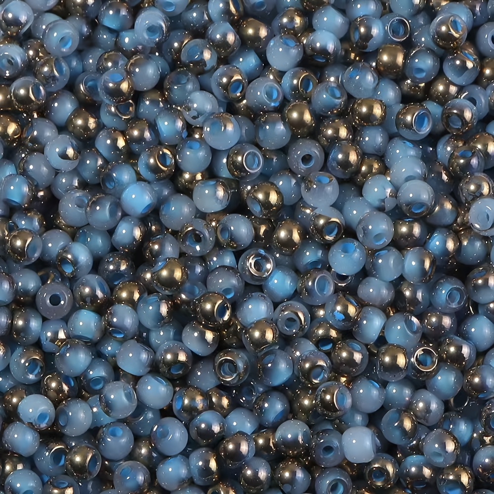 405pcs 4mm Colorful Artificial Glass Jade Beads for DIY
