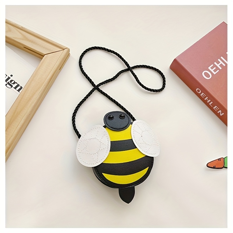 Image of 1pc Of Adorable Crossbody Bag, 3d Cartoon-style Coin Pouch, Cartoon Shoulder Bag, Convenient Daily Storage Solution