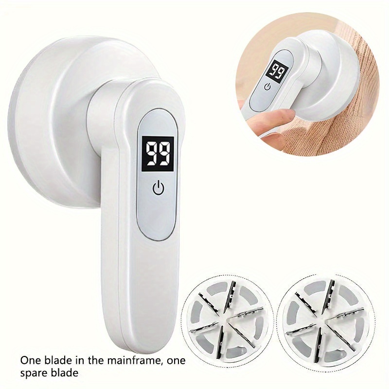 Image of 1pc, Lint Trimmer Sweater Shaver, Removal Tool, Fuzz Remover, Pilling Remover, Portable Fabric Hair Trimmer, Clothing Lint Machine