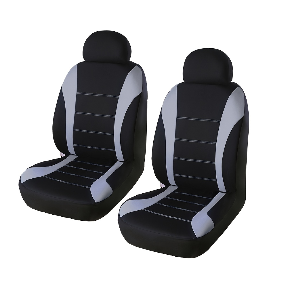 TEMU Universele autostoelhoezen met een eenvoudig ontwerp dat bestand is tegen slijtage en niet verplaatst, geschikt voor twee stoelen en compatibel