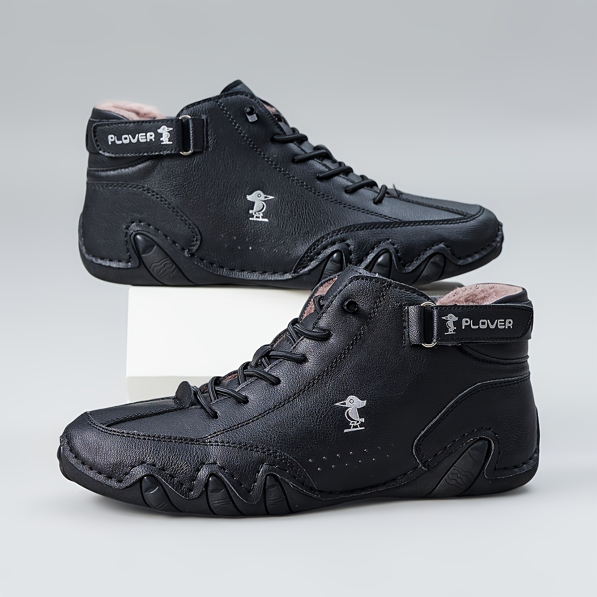 Men's Autumn Winter Outdoor Casual Hiking Boots, Warm Fashion Shoes