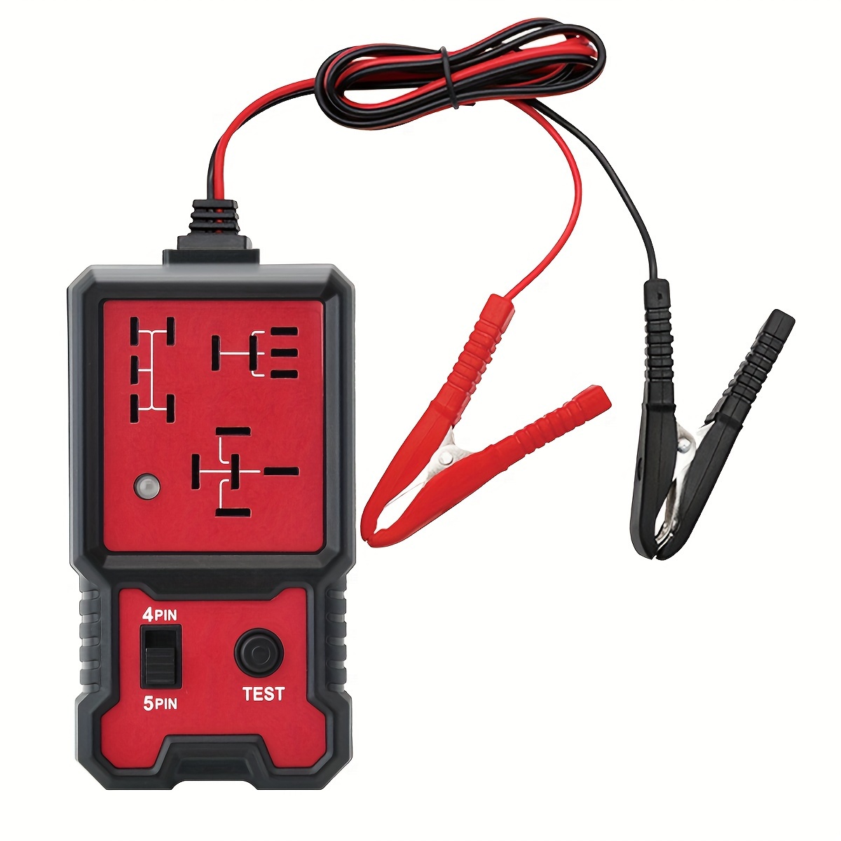 TEMU Relay Tester, Electronic - An All - Round Powerful Tool For Precise Detection Of Car Relays And Batteries, With Indicator Making Faults Clear At A , Without Battery
