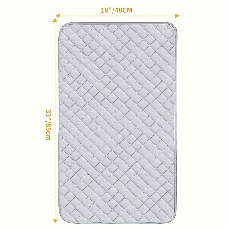 compact heat resistant ironing mat foldable portable design for   ideal gift for holidays details 1