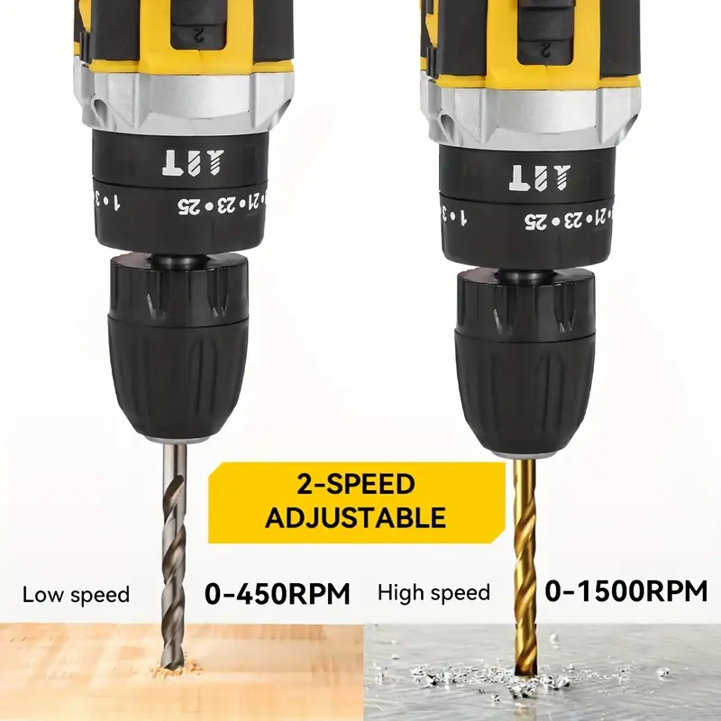 electric drill 10 impact drill electric screwdriver set electric tool kit for home drilling diy tools fathers day gift Product details 6